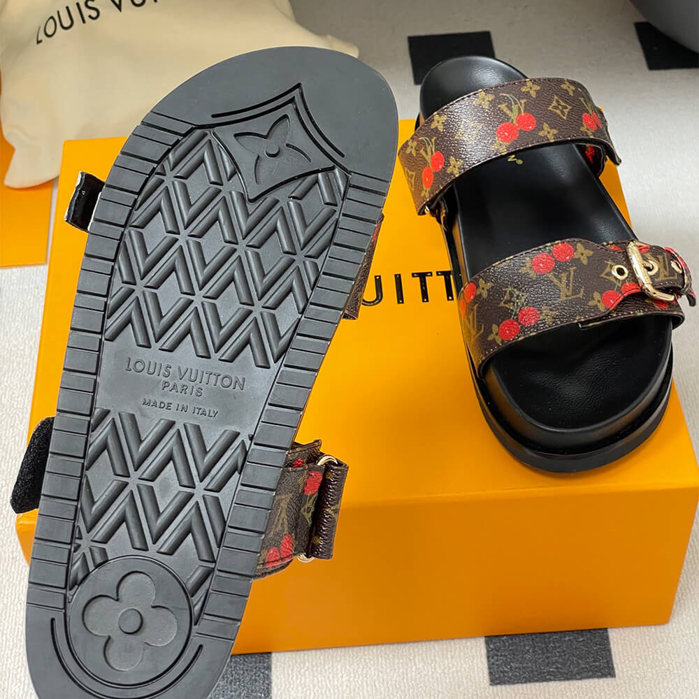 LV x TM Bom Dia Flat Comfort Mule