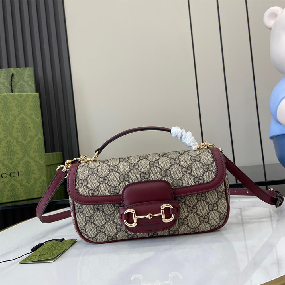 Gucci Horsebit 1955 Soft small top handle bag